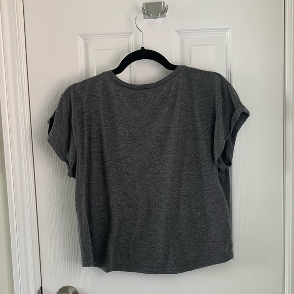 BUNDLE DEAL - black&grey basic V neck T-shirts (2) - Picture 2 of 4